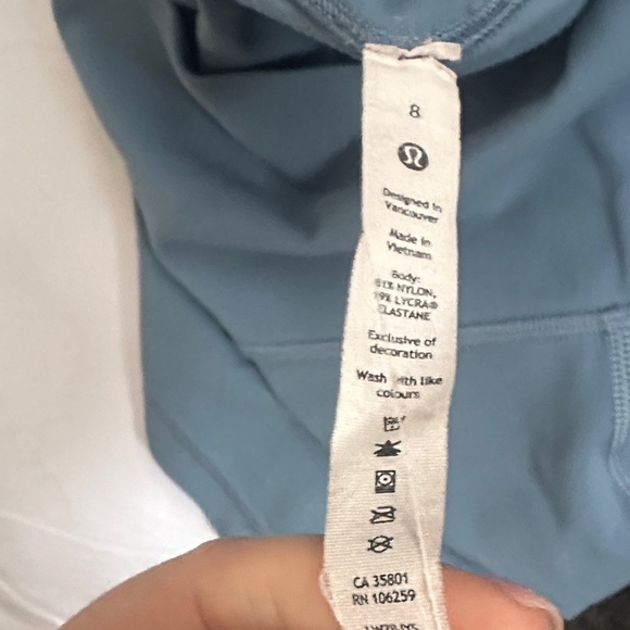 lululemon athletica Women's Athletic Shorts in Blue - Picture 4 of 4